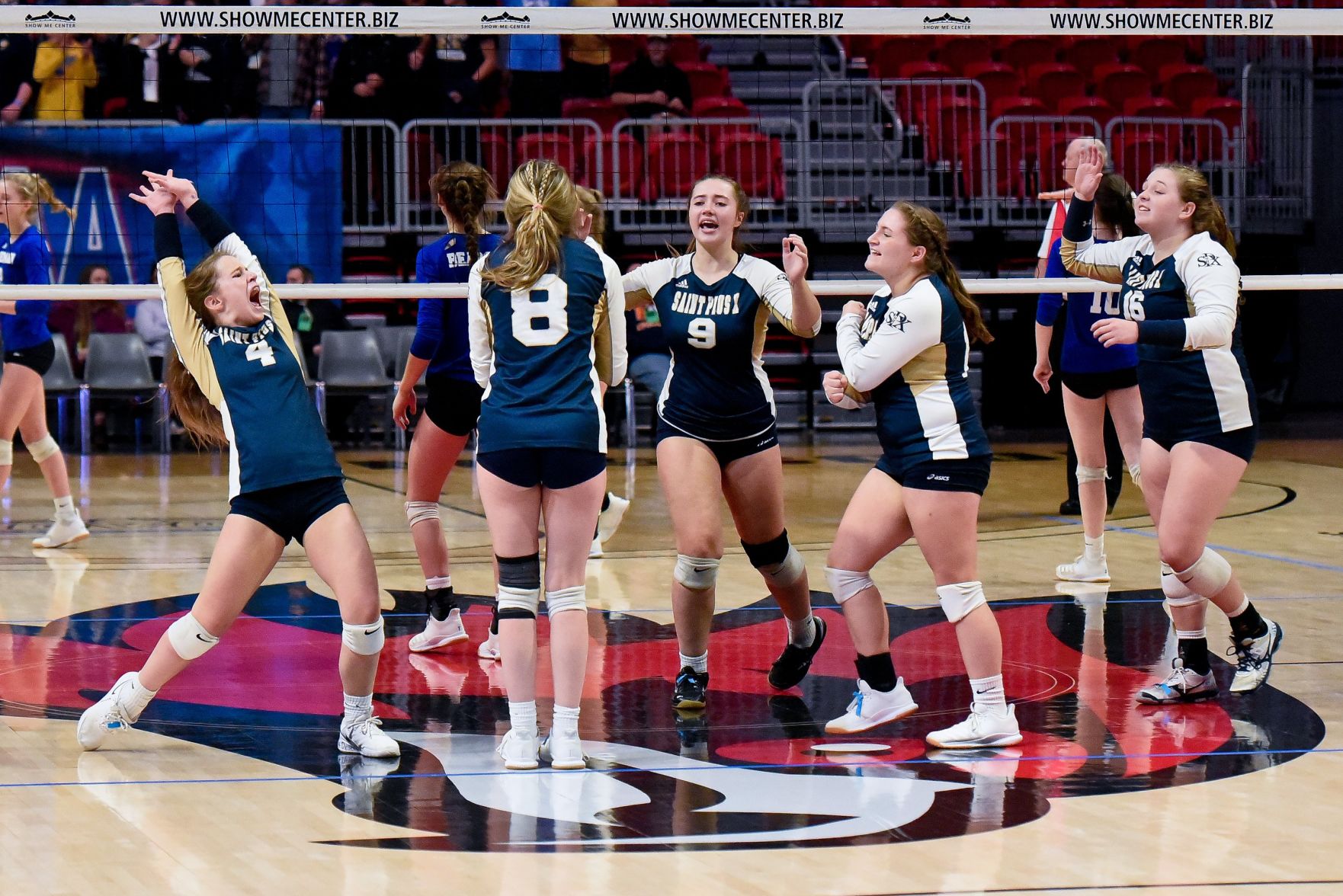 11/09/19 - Girls Volleyball - Class 2 state champ- Hermann vs St. Pius X